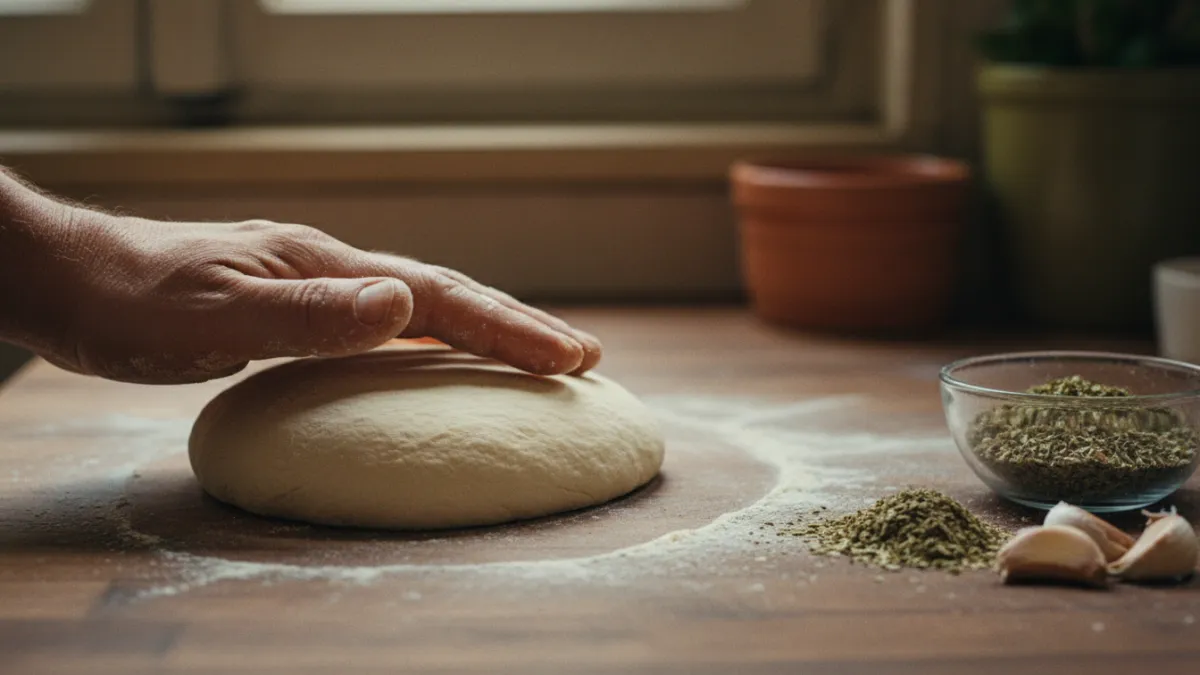 Pâte à pizza à pousse lente : le secret d'une croûte légère